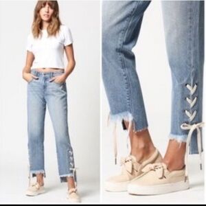 Hidden,Tracey‎ crop jeans, straight leg,high-rise, 28